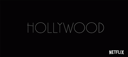 Netflix Hollywood Text Animation GIF