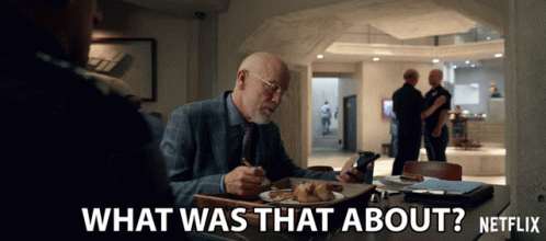 Netflix Man Eating at Table