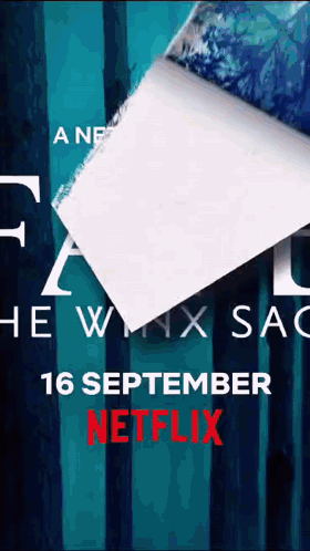 Netflix Poster Torn Paper