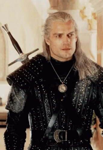 Netflix The Witcher Geralt Walking Suspicious GIF