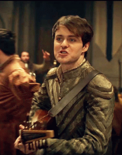 Netflix The Witcher Jaskier Dandelion Singing GIF