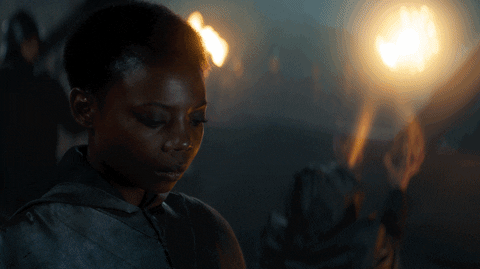 Netflix The Witcher Launching Fire Ball Attack GIF