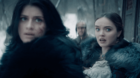 Netflix The Witcher Yennefer Of Vennerberg Shocked GIF