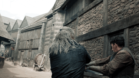 Netflix The Wither Geralt Of Rivia Sword Fighting GIF