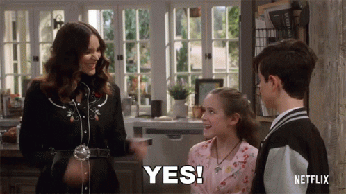 Netflix Woman Saying Yes to Girl and Boy