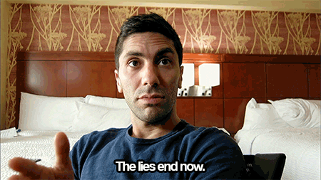 Nev Schulman The Lies And Now GIF