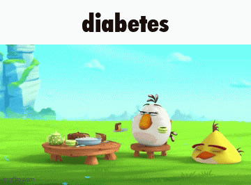 Never Be Afraid Of Diabeetus Angry Birds GIF