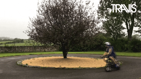 Never Ending Biking Loop GIF