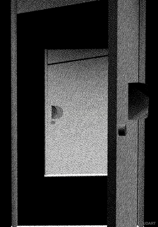 Never Ending Doors Static Screen Effect GIF