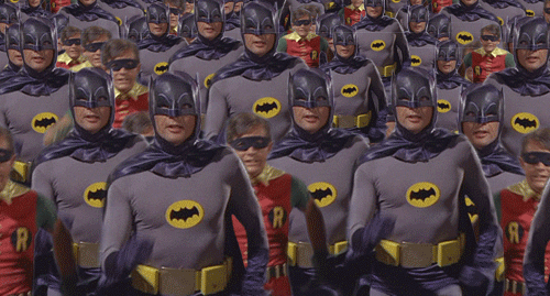 Never Ending Running Batman GIF