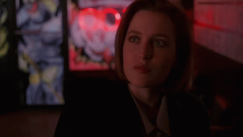 Never Say Never Gillian Anderson GIF