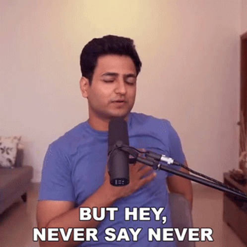 Never Say Never Kenny Sebastian GIF