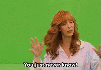 Never Say Never Lisa Kudrow GIF