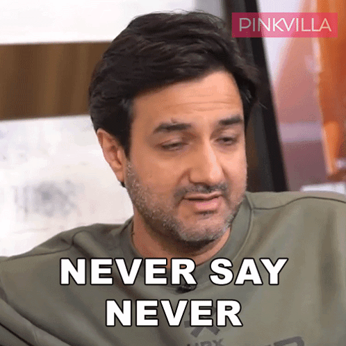 Never Say Never Siddharth Anand GIF
