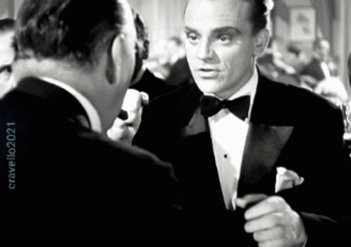 Never Say Never Vintage James Cagney GIF