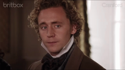 Tom Hiddleston Signs Nevermind GIF