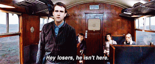 Neville Longbottom Hey Losers He Isnt Here GIF