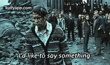 Neville Longbottom Id Like To Say Something GIF
