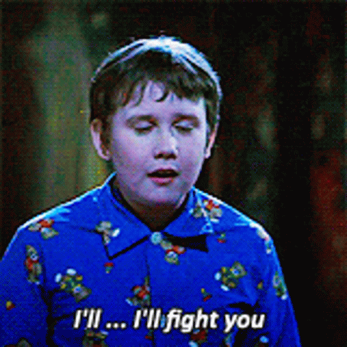 Neville Longbottom Ill Fight You GIF