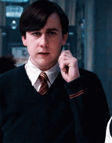 Neville Longbottom Scratching Face GIF