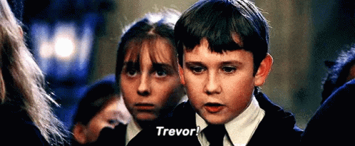 Neville Longbottom Trevor GIF