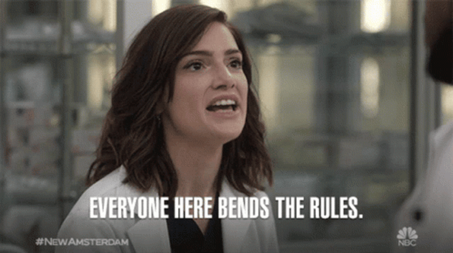 New Amsterdam Lauren Bloom Bend The Rules GIF