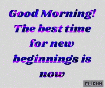 New Beginnings Good Morning Team GIF