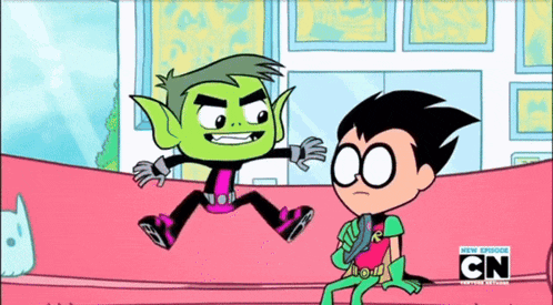 New Episode Of Teen Titans Go On CN GIF