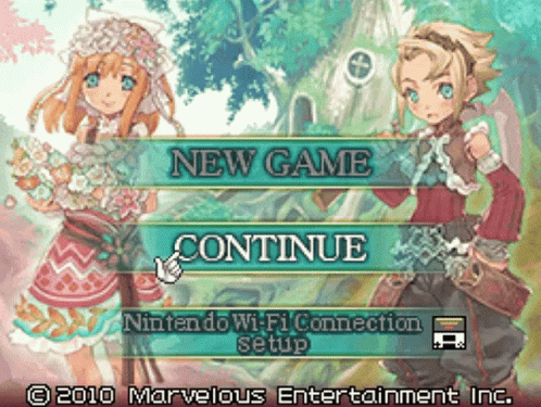 New Game Continue Nintendo Wi-Fi Connection Setup 2010 GIF