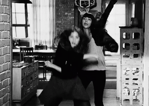 New Girl Enjoy Dancing GIF