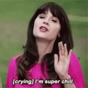 New Girl Jessica Day Im Chill Super Chill GIF