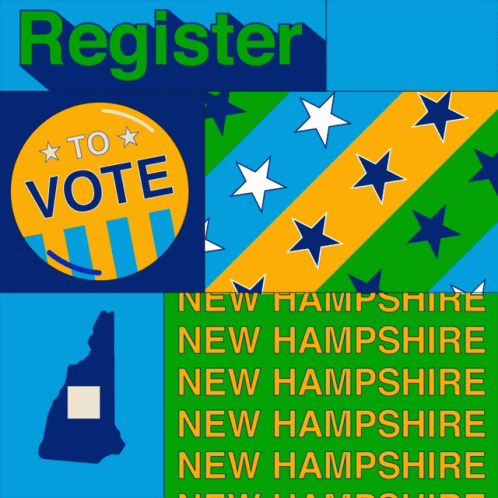 New Hampshire Register To Vote GIF