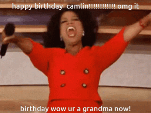 New Happy Birthday Grandma GIF