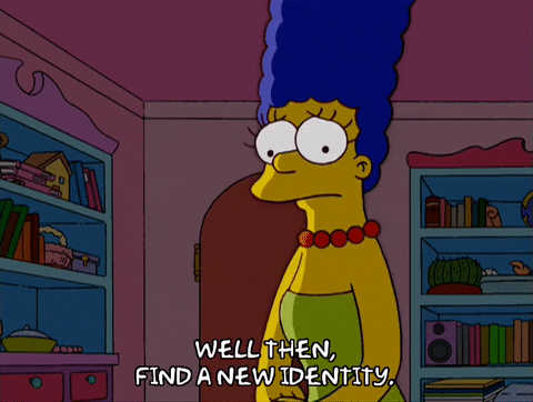 New Identity Marge Simpson GIF