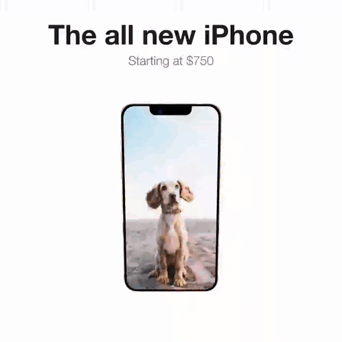 New IPhone Starting At 750 GIF