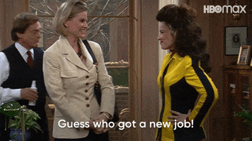 New Job Guess Who The Nanny Excited GIF