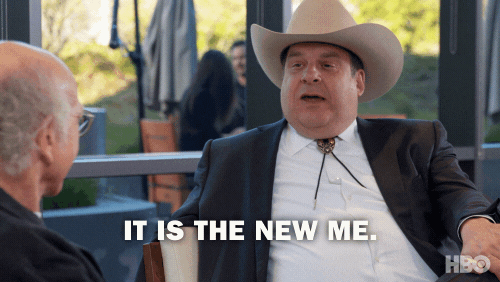 New Me Curb Your Enthusiasm GIF