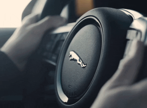 New Model Of Jaguar Fast Car GIF