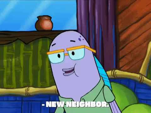 New Neighbor Fish Meme GIF