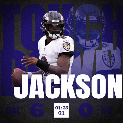 New Orleans Saints (0) Vs. Baltimore Ravens (6) First Quarter Gif GIF