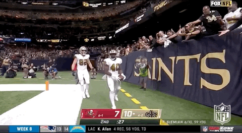 New Orleans Saints Alex Armah Jr As Touchdown Scorer GIF