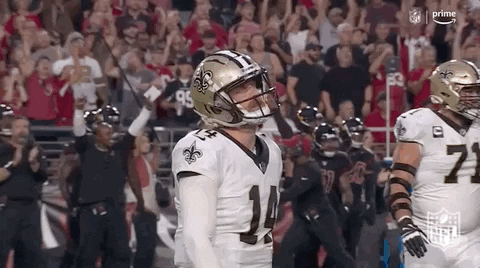 New Orleans Saints Andy Dalton Never Disappoints His Fans GIF