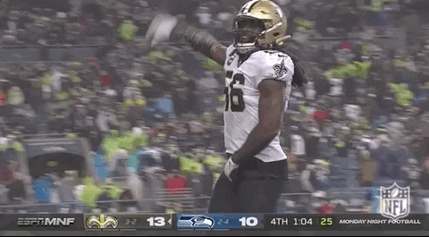 New Orleans Saints Demario Davis Fire His Enthusiasm GIF