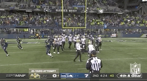 New Orleans Saints Having Break From Thrilling Game GIF
