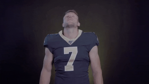 New Orleans Saints Taysom Hill Applauding GIF