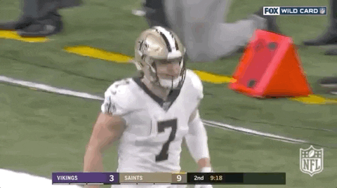 New Orleans Saints Taysom Hill Running GIF