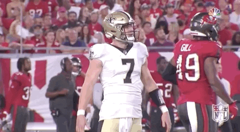 New Orleans Saints Taysom Hill Single Clap GIF