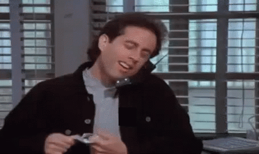 New Phone Who Dis Seinfeld Who Is This GIF