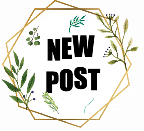 New Post Botanical Leaves GIF