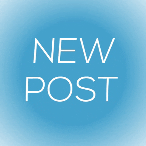 New Post Floating Text Effect GIF